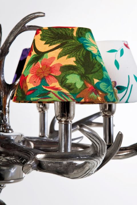 KARE Hängeleuchte Antler Flowers 33008