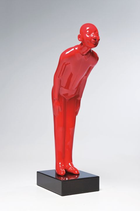 KARE Deko Figur Welcome Guests Red 32985