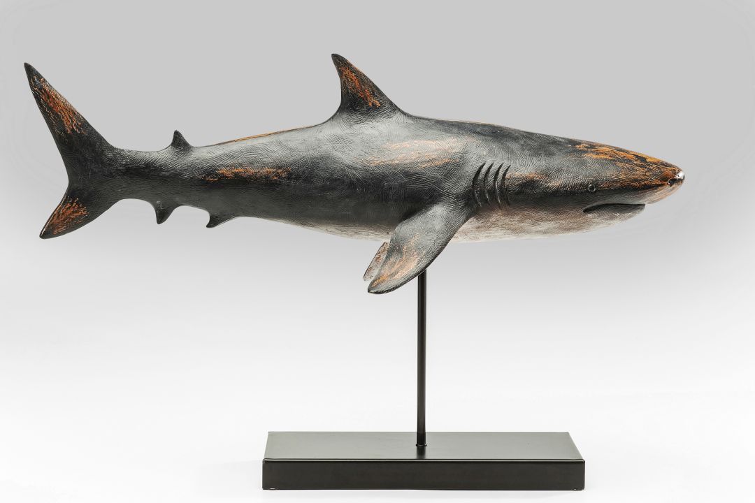 KARE Deko Figur Shark Base 30380