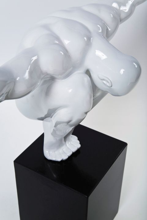 KARE Deko Objekt Athlet Weiß 30681