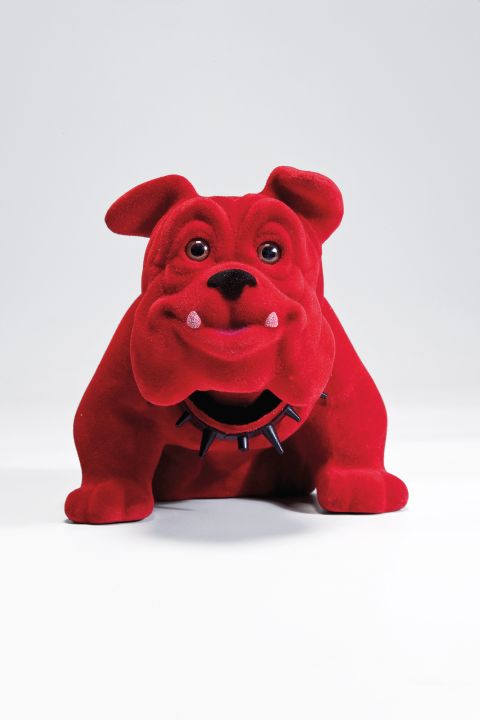 KARE Deko Figur Swing Bulldog 33438