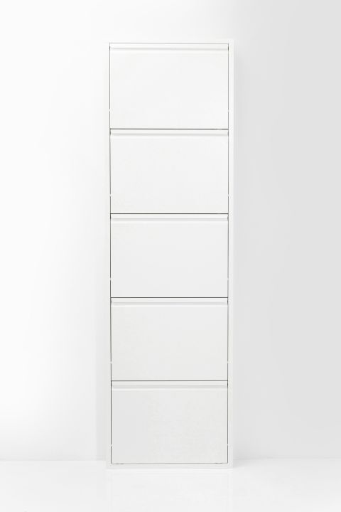 KARE Schuhkipper Caruso 5-er weiß 9288