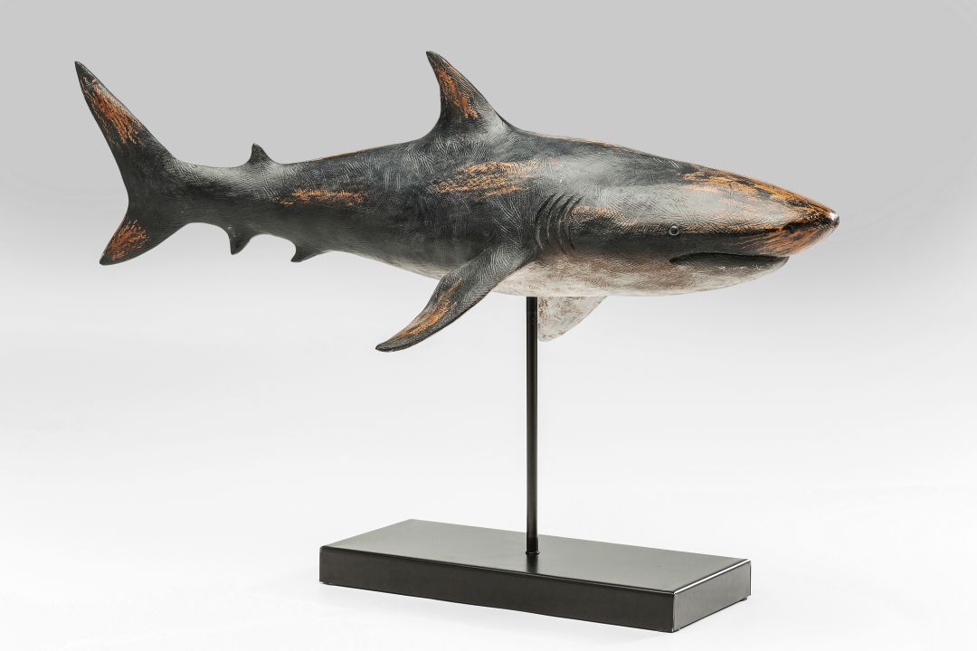 KARE Deko Figur Shark Base 30380
