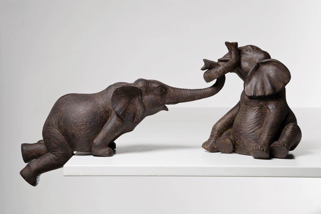 KARE Deko Figur Elefant Zirkus 31370