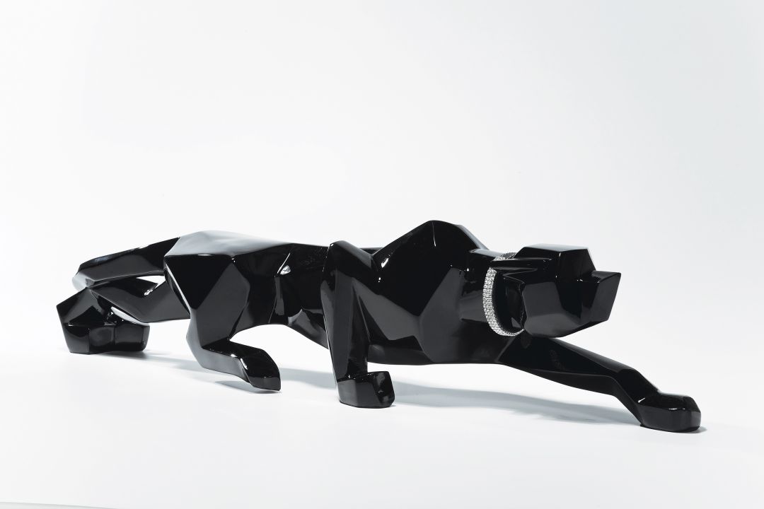 KARE Deko Figur Black Cat 185 32262