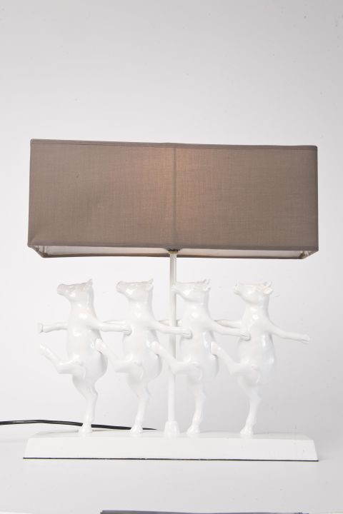 KARE Tischleuchte Dancing Cows 30968
