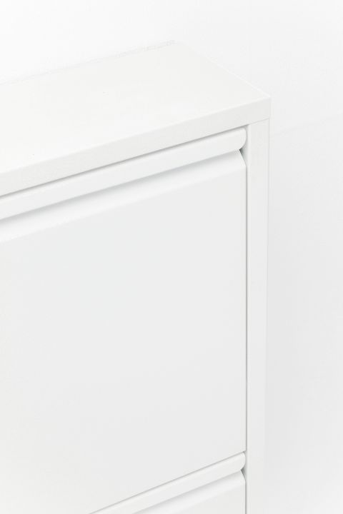 KARE Schuhkipper Caruso 3-er weiß 9287