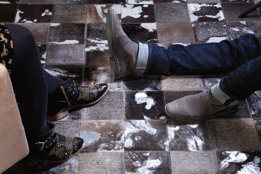 KARE Teppich Cosmo Grey Fur 32973