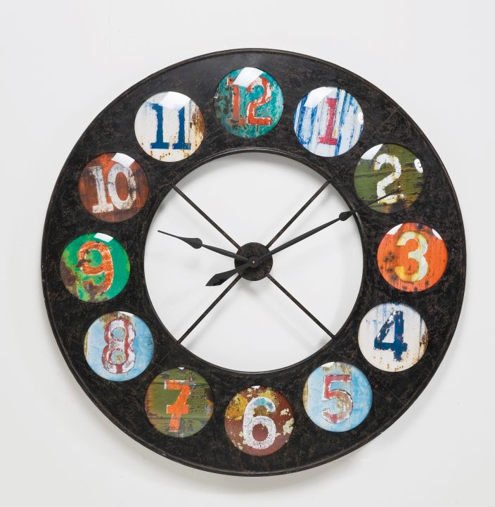 KARE Wanduhr Vintage Colore Ø119cm 32107