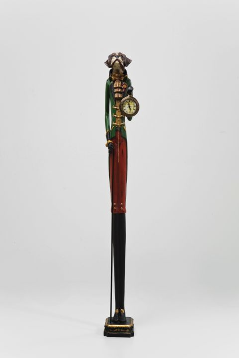 KARE Standuhr Gentleman Dog 138 32092